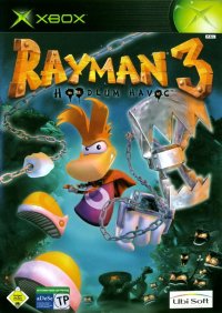 Rayman 3 Hoodlum Havoc Xbox US box art